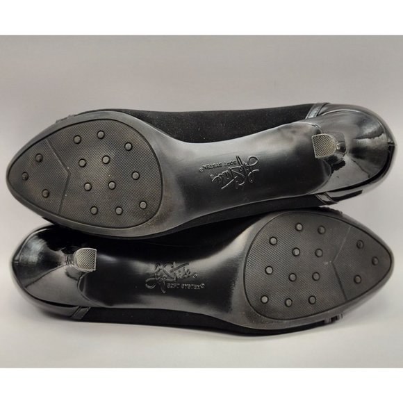 Life Stride Soft System Petunia Sz 11 Blk 3" Heels Patent Heels Toes Rim To Insi - Picture 4 of 9